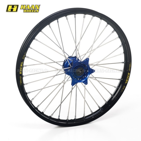 REX Wheels YZF250/450 14-.. Fr. 21-1,60 Black Rim-Blue Hub