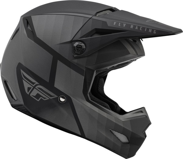 Fly Helmet ECE Kinetic Drift Black-Charcoal