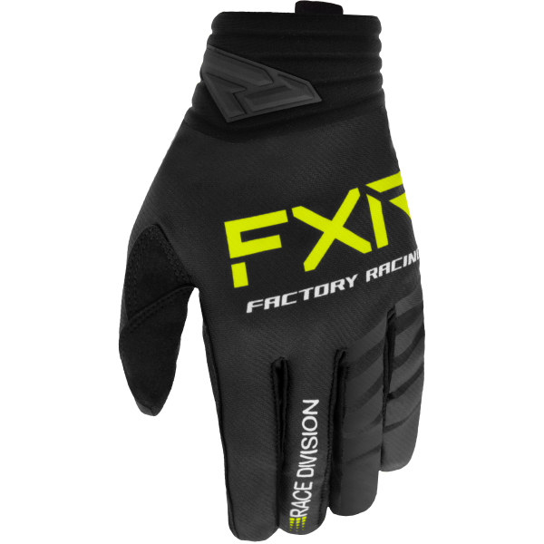 FXR Prime MX Glove Black / Hivis