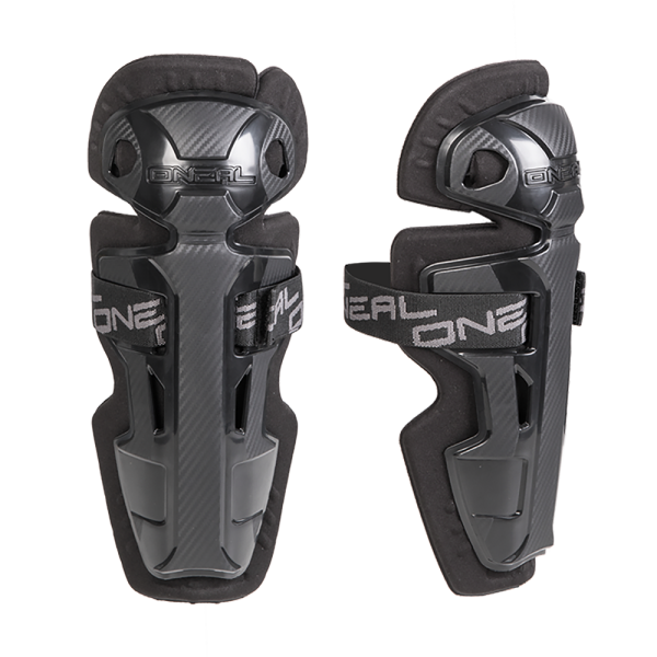 ONeal PRO II RL CARBON LOOK KNEE CUPS YOUTH BLACK