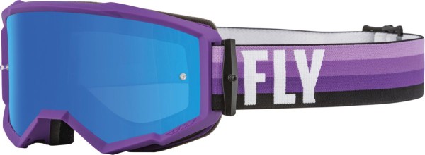 Fly MX-Goggle Zone Purple-Black (Mirror Lens)