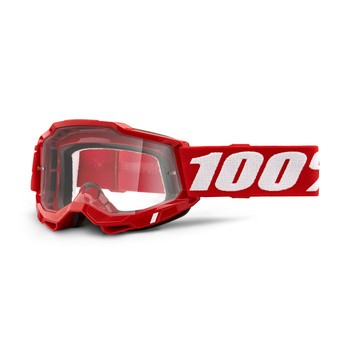 Goggles Accuri 2 Neon Red, Clear-Lens