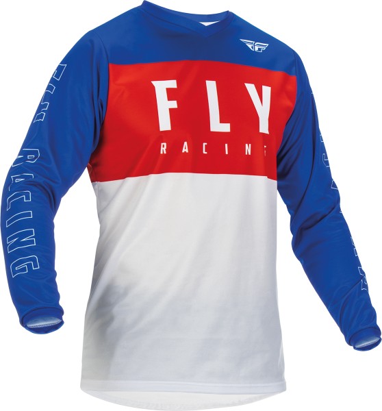 Fly Kinder MX-Jersey F-16 Red-White-Blue