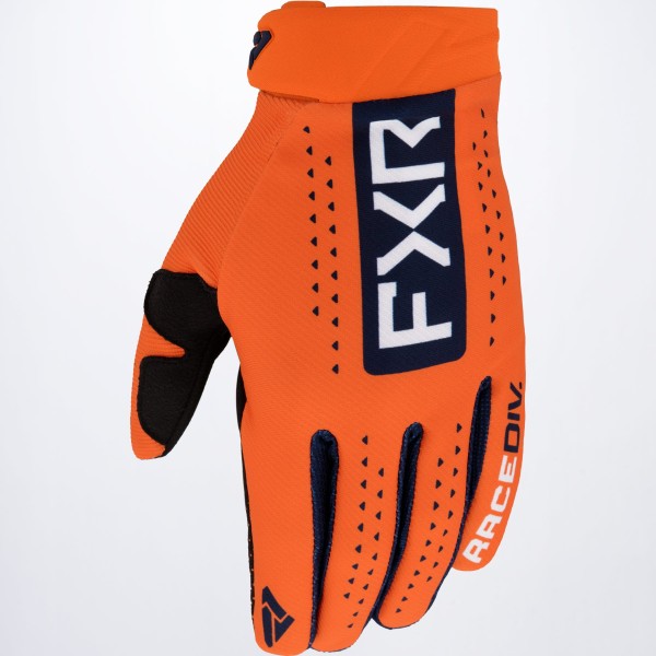 FXR Yth Reflex MX Glove 22 Orange/Midnight