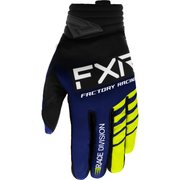 FXR Prime MX Glove Midnight / Hivis