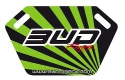 Pitboard Bud Racing incl.Stift schwarz/grün