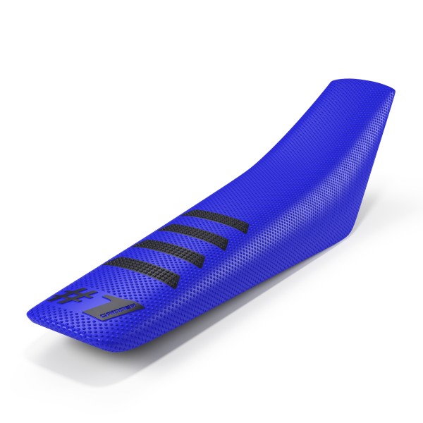 ONEGRIPPER Seat Cover - RIBBED BLUE - BLACK