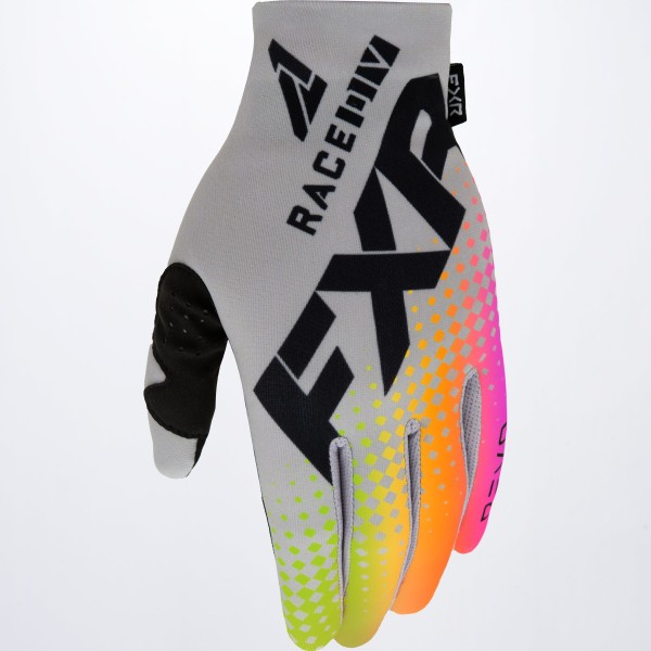 FXR Yth Pro-Fit Lite MX Glove 22 Grey/Sherbert
