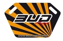 Pitboard Bud Racing incl.Stift schwarz/orange