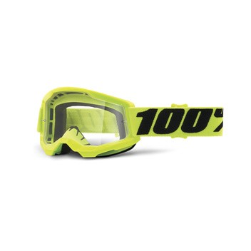 Goggles Strata 2 Youth gelb - clear Lense