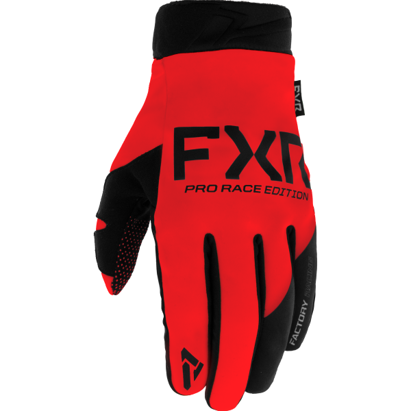 FXR Cold Cross Lite MX Glove Red / Black