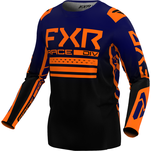 FXR Contender MX Jersey 24 Midnight / Orange