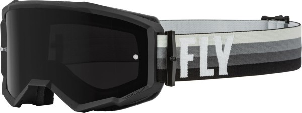 Fly MX-Goggle Zone Black-Grey (Smoke Lens)
